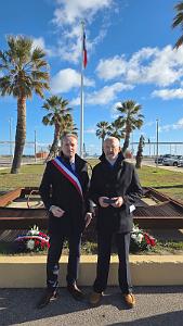 2025 12 05 LEUCATE COMMEMORATION DES MORTS POUR LA FRANCE ALGERIE MAROC TUNISIE (7)